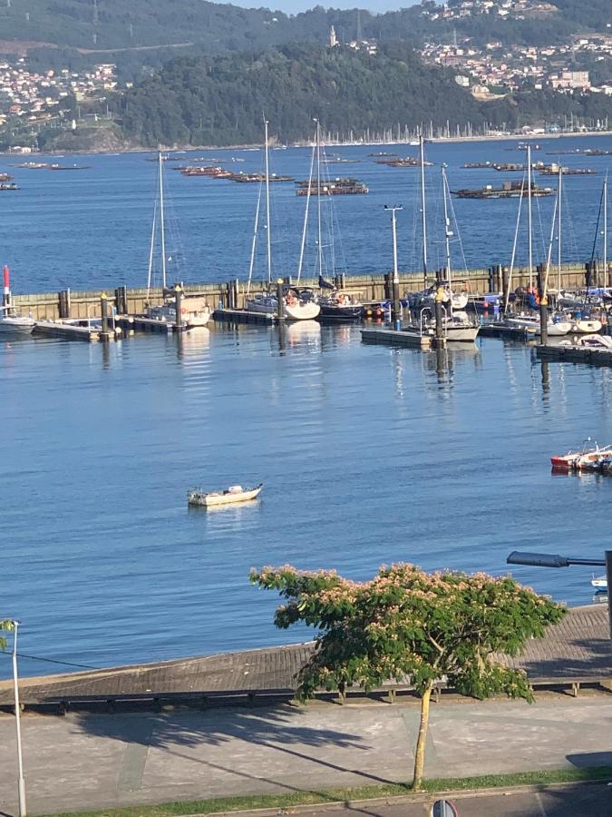 Mirador Puerto Nautico, Con Parking Gratis, Apartamento Moaña Exterior foto