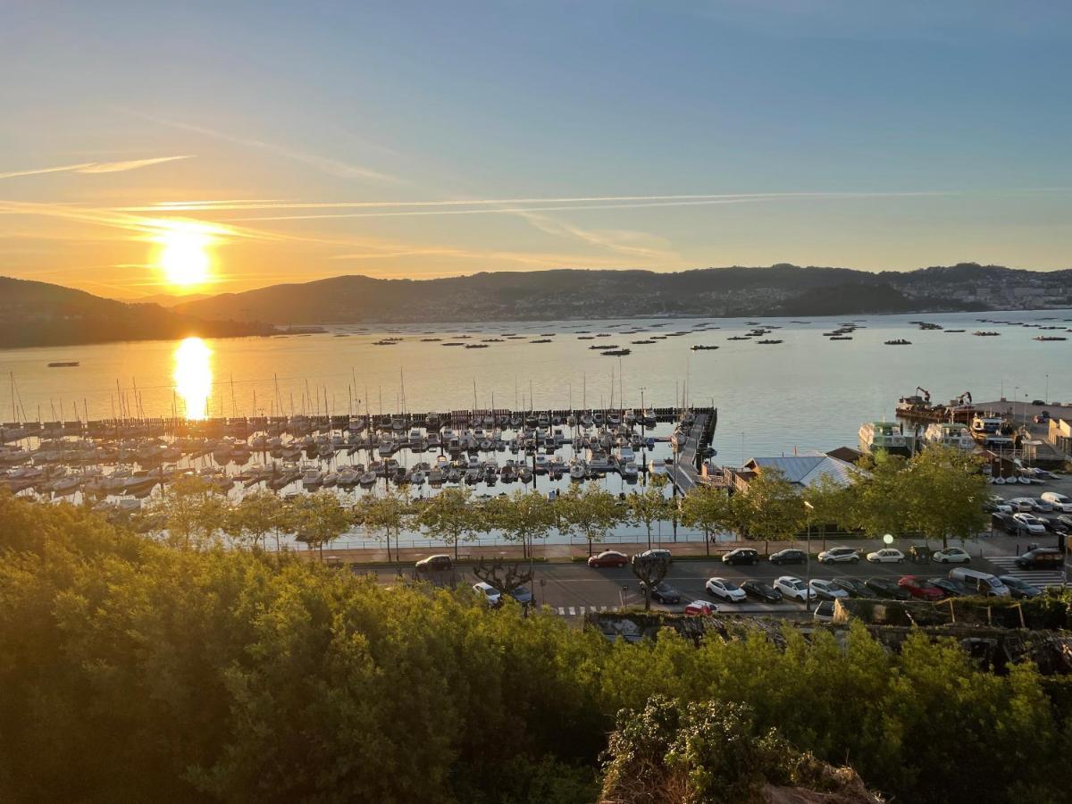 Mirador Puerto Nautico, Con Parking Gratis, Apartamento Moaña Exterior foto