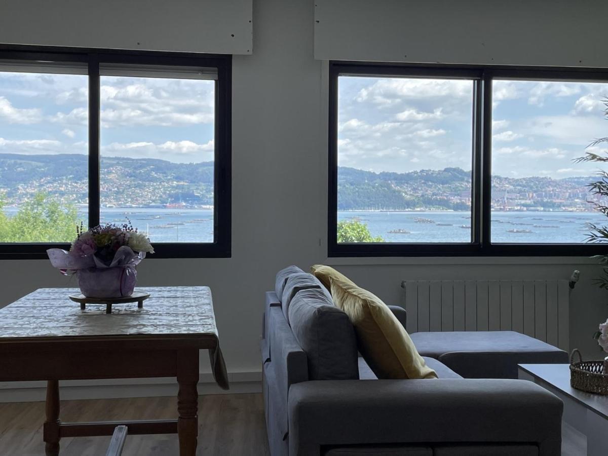 Mirador Puerto Nautico, Con Parking Gratis, Apartamento Moaña Exterior foto