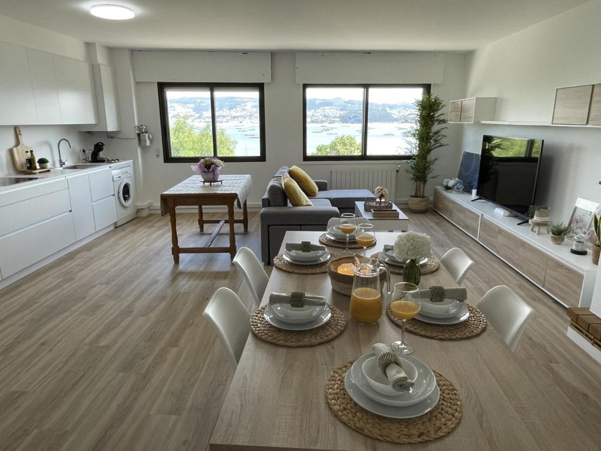 Mirador Puerto Nautico, Con Parking Gratis, Apartamento Moaña Exterior foto