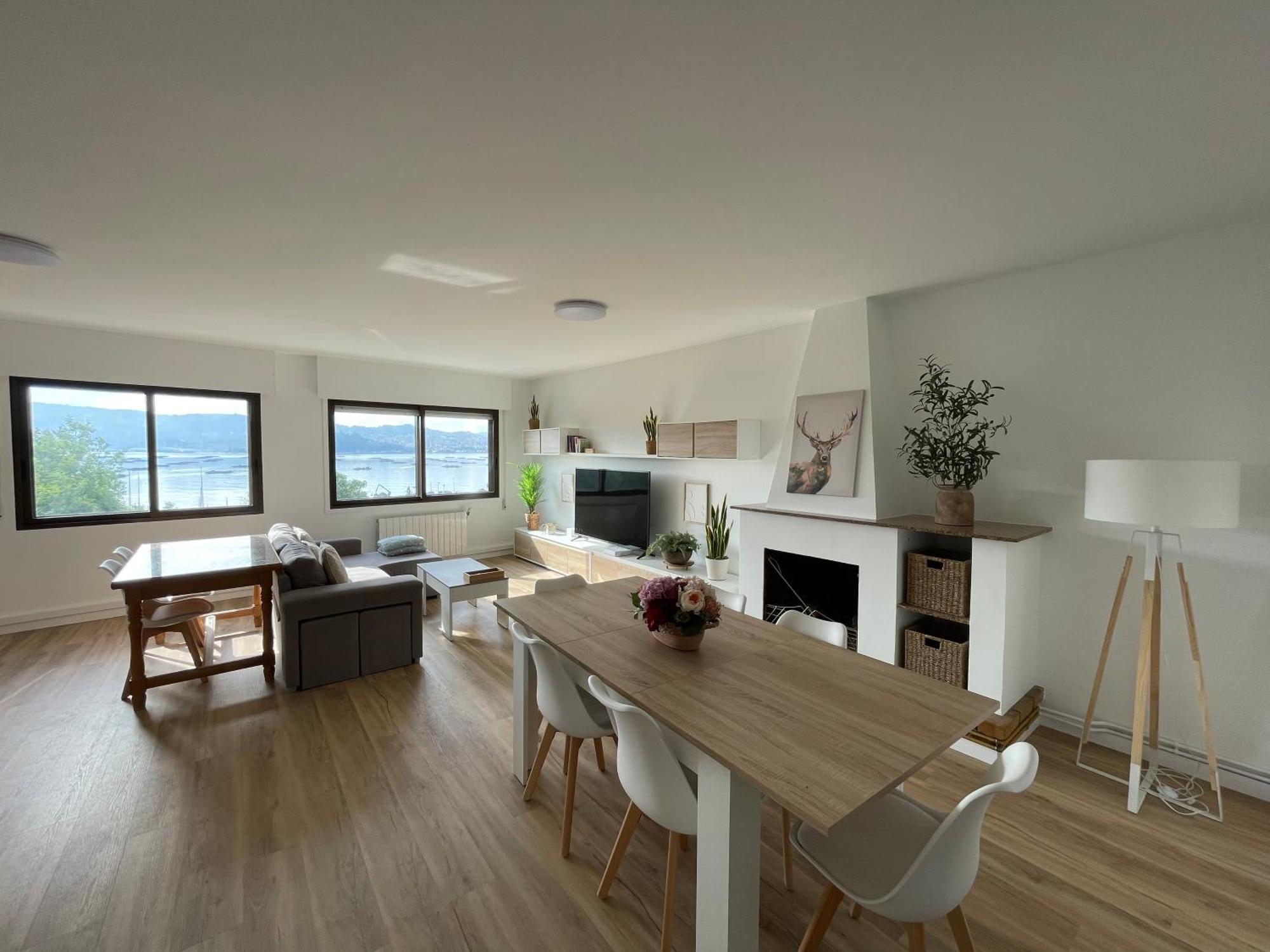 Mirador Puerto Nautico, Con Parking Gratis, Apartamento Moaña Exterior foto