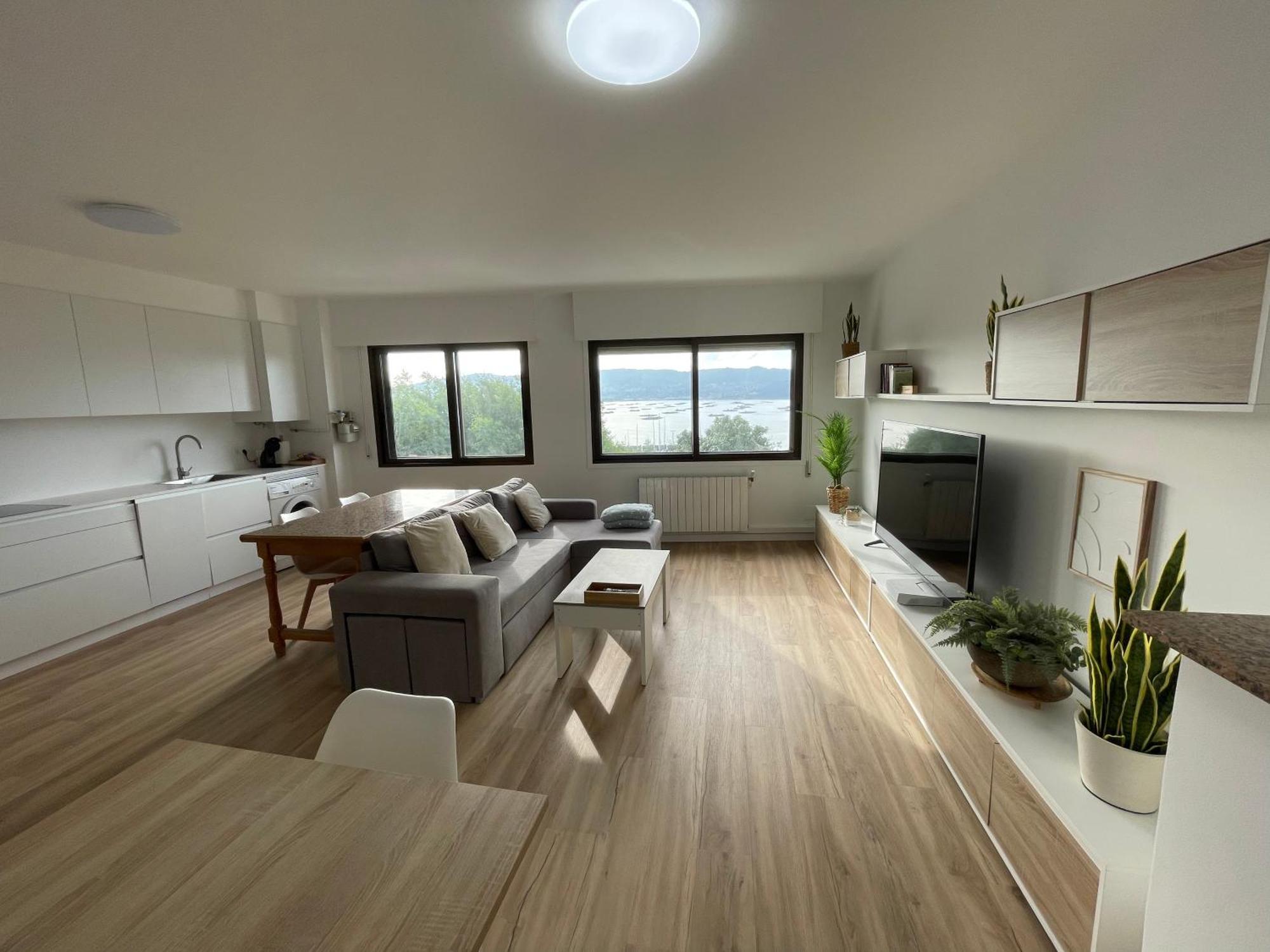 Mirador Puerto Nautico, Con Parking Gratis, Apartamento Moaña Exterior foto