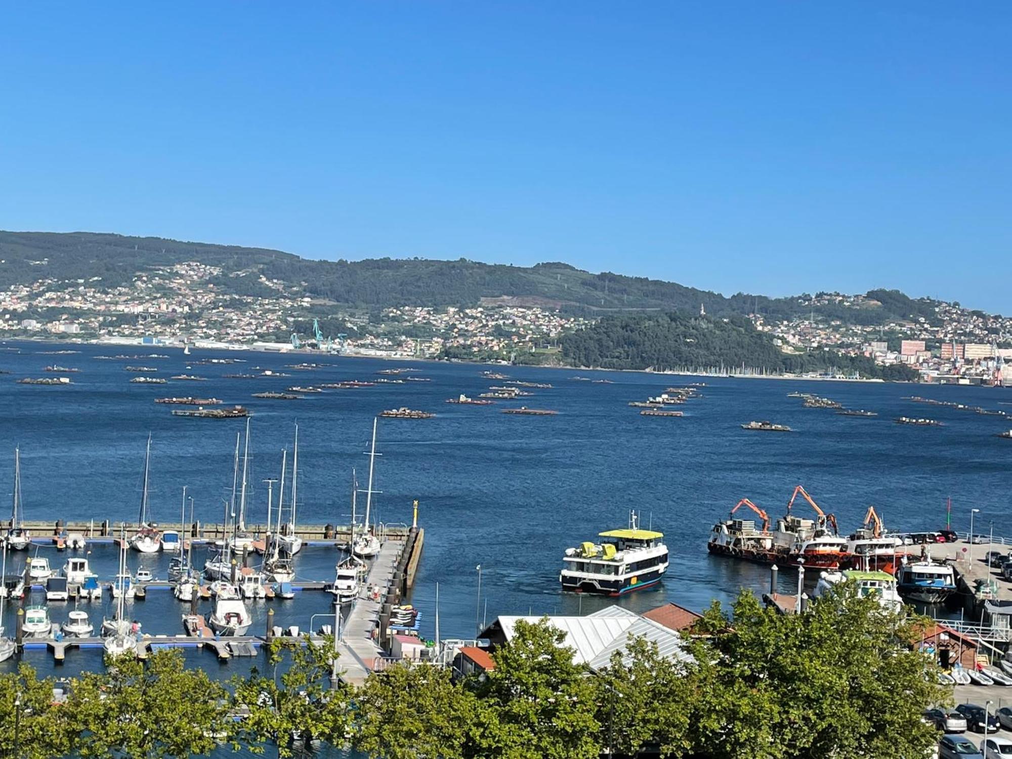 Mirador Puerto Nautico, Con Parking Gratis, Apartamento Moaña Exterior foto