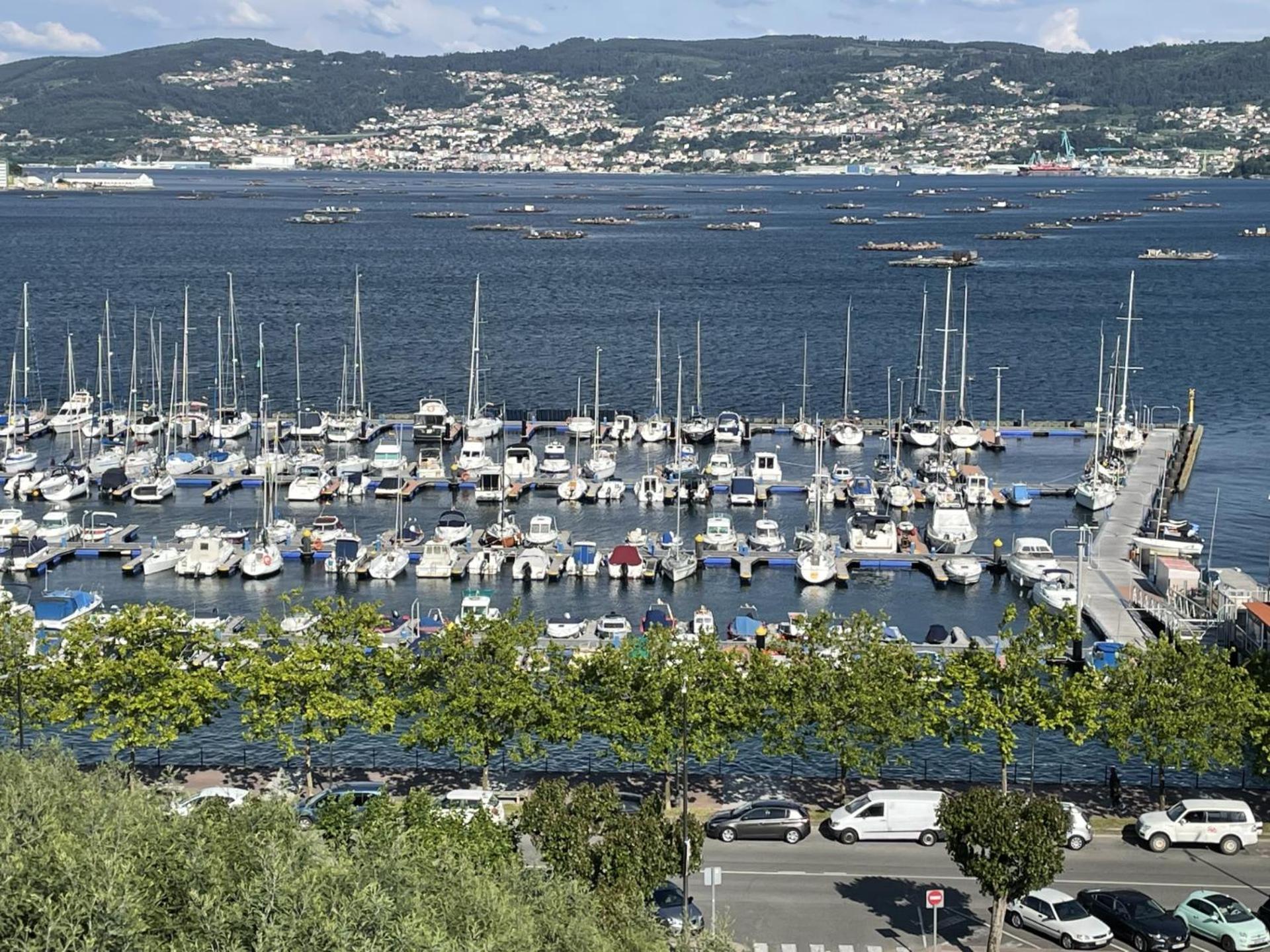 Mirador Puerto Nautico, Con Parking Gratis, Apartamento Moaña Exterior foto